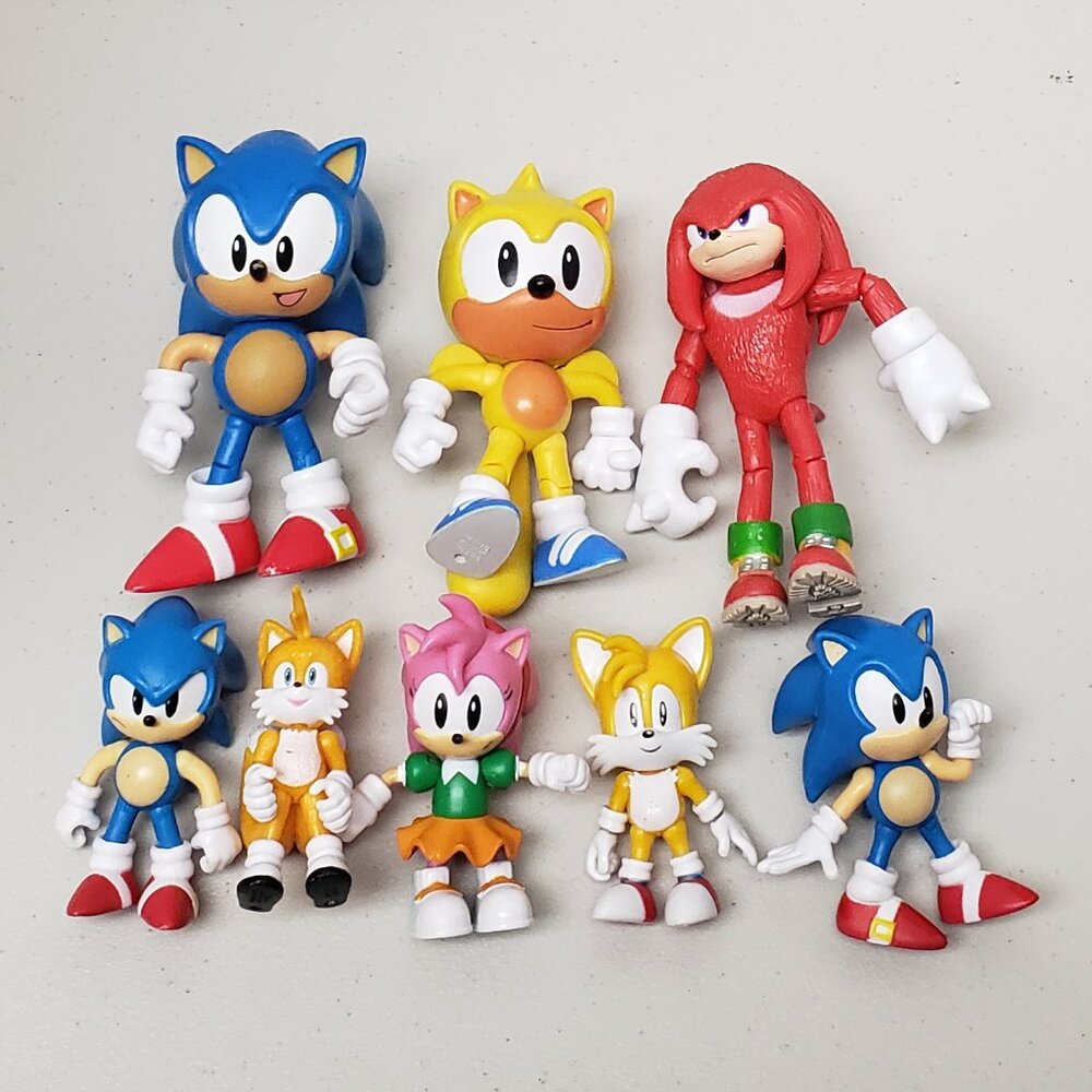 Sonic The Hedgehog Figures By Jakks Pacific